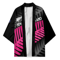New Zealand Silver Fern Rugby Custom Kimono 2025 All Black Go Champions - Polynesian Pride