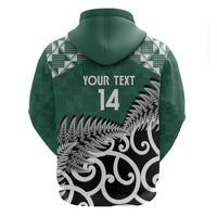 New Zealand South Africa Rugby Custom Hoodie Springboks Kente All Black Maori Together - Polynesian Pride