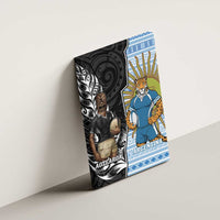 New Zealand Argentina Rugby Canvas Wall Art 2025 Los Pumas All Black Together - Polynesian Pride