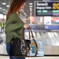 New Zealand Argentina Rugby Travel Bag 2025 Los Pumas All Black Together - Polynesian Pride