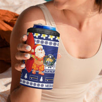 Nauru Christmas 4 in 1 Can Cooler Tumbler Cute Santa Coat Of Arms Merry Xmas - Polynesian Pride