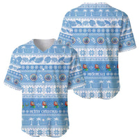 FSM Christmas Baseball Jersey Merry Xmas Federated States of Micronesia - Polynesian Pride