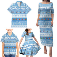 FSM Christmas Family Matching Puletasi and Hawaiian Shirt Merry Xmas Federated States of Micronesia - Polynesian Pride