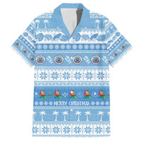 FSM Christmas Family Matching Summer Maxi Dress and Hawaiian Shirt Merry Xmas Federated States of Micronesia - Polynesian Pride