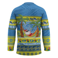 Palau Christmas Hockey Jersey Chilling Santa Ungil Kurismas LT14 - Polynesian Pride