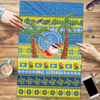 Palau Christmas Puzzle Chilling Santa Ungil Kurismas - Polynesian Pride