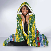 Solomon Islands Christmas Hooded Blanket The Solomons Melanesian Meri Krismas - Polynesian Pride