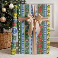 Solomon Islands Christmas Wrapping Paper The Solomons Melanesian Meri Krismas - Polynesian Pride