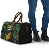 Solomon Islands Travel Bag 677 Proud Crocodile Melanesian Pattern - Polynesian Pride