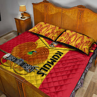 Papua New Guinea Rugby Quilt Bed Set 2023 Go Kumuls Pacific Dynamic Style LT14 - Polynesian Pride