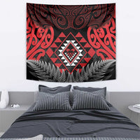 Aotearoa Kiwi Taniko Tapestry Silver Fern With Maori Koru Pattern LT14 - Polynesian Pride