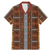 Malo e Lelei Tonga Family Matching Mermaid Dress and Hawaiian Shirt Tongan Ngatu Tapa Cloth - Polynesian Pride