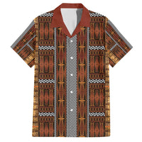 Malo e Lelei Tonga Family Matching Off Shoulder Maxi Dress and Hawaiian Shirt Tongan Ngatu Tapa Cloth - Polynesian Pride