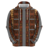 Malo e Lelei Tonga Hoodie Tongan Ngatu Tapa Cloth LT14 - Polynesian Pride