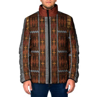Malo e Lelei Tonga Padded Jacket Tongan Ngatu Tapa Cloth - Polynesian Pride