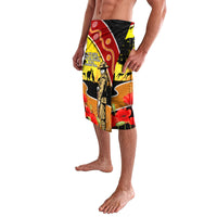 New Zealand And Australia ANZAC Day Lavalava Aboriginal Maori Starring Night Style LT14 - Polynesian Pride
