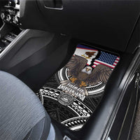 Talofa American Samoa Flag Day Car Mats Bald Eagle Polynesian Tattoo