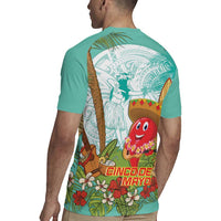 Hawaii Cinco de Mayo Rugby Jersey Chili Pepper Hula Girl Tropical Vibes