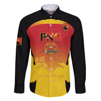 Custom Papua New Guinea Cricket Family Matching Long Sleeve Bodycon Dress and Hawaiian Shirt 2024 Go PNG