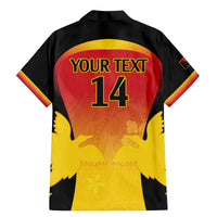 Custom Papua New Guinea Cricket Family Matching Mermaid Dress and Hawaiian Shirt 2024 Go PNG