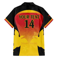 Custom Papua New Guinea Cricket Hawaiian Shirt 2024 Go PNG LT14 - Polynesian Pride