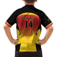Custom Papua New Guinea Cricket Hawaiian Shirt 2024 Go PNG LT14 - Polynesian Pride
