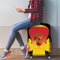 Custom Papua New Guinea Cricket Luggage Cover 2024 Go PNG LT14 - Polynesian Pride