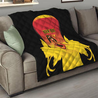 Custom Papua New Guinea Cricket Quilt 2024 Go PNG LT14 - Polynesian Pride