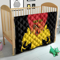 Custom Papua New Guinea Cricket Quilt 2024 Go PNG LT14 - Polynesian Pride