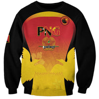 Custom Papua New Guinea Cricket Sweatshirt 2024 Go PNG