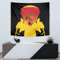 Custom Papua New Guinea Cricket Tapestry 2024 Go PNG LT14 - Polynesian Pride