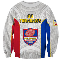 Philippines Rugby Sweatshirt Pacific Pilipinas Go Tamaraws LT14 - Polynesian Pride