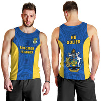 Solomon Islands Rugby Men Tank Top Pacific Go Solies LT14 - Polynesian Pride