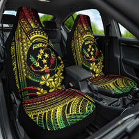 Reggae Kosrae Liberation Day Car Seat Cover September 8 Polynesian Tattoo - Polynesian Pride