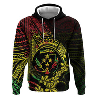 Reggae Kosrae Liberation Day Hoodie September 8 Polynesian Tattoo - Polynesian Pride