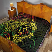 Reggae Kosrae Liberation Day Quilt September 8 Polynesian Tattoo - Polynesian Pride