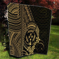 Gold Kosrae Liberation Day Quilt September 8 Polynesian Tattoo - Polynesian Pride