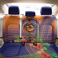 PNG New Ireland Province Back Car Seat Cover Niu Ailan Necklace Polynesian Tattoo - Polynesian Pride