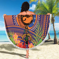 PNG New Ireland Province Beach Blanket Niu Ailan Necklace Polynesian Tattoo - Polynesian Pride