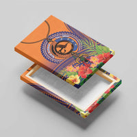 PNG New Ireland Province Canvas Wall Art Niu Ailan Necklace Polynesian Tattoo - Polynesian Pride