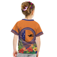 PNG New Ireland Province Kid T Shirt Niu Ailan Necklace Polynesian Tattoo - Polynesian Pride