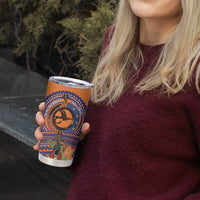 PNG New Ireland Province Tumbler Cup Niu Ailan Necklace Polynesian Tattoo - Polynesian Pride