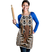 Wahaika New Zealand Apron Maori Weapon Kowhaiwhai Fern Poutama Motifs LT14 - Polynesian Pride
