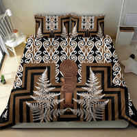 Wahaika New Zealand Bedding Set Maori Weapon Kowhaiwhai Fern Poutama Motifs LT14 - Polynesian Pride