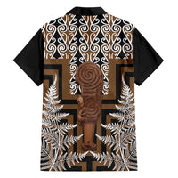 Wahaika New Zealand Family Matching Summer Maxi Dress and Hawaiian Shirt Maori Weapon Kowhaiwhai Fern Poutama Motifs LT14 - Polynesian Pride