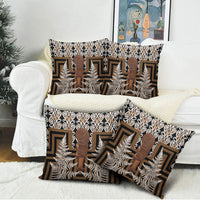 Wahaika New Zealand Pillow Cover Maori Weapon Kowhaiwhai Fern Poutama Motifs LT14 - Polynesian Pride