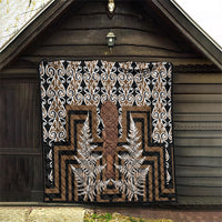Wahaika New Zealand Quilt Maori Weapon Kowhaiwhai Fern Poutama Motifs LT14 - Polynesian Pride