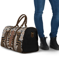 Wahaika New Zealand Travel Bag Maori Weapon Kowhaiwhai Fern Poutama Motifs LT14 - Polynesian Pride