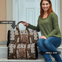 Wahaika New Zealand Travel Bag Maori Weapon Kowhaiwhai Fern Poutama Motifs LT14 - Polynesian Pride