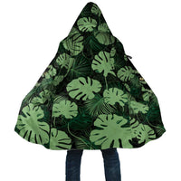 Green Hawaii Kukui Nut Lei Cloak Hawaiian Pattern Monstera Tropical Vibes - Polynesian Pride